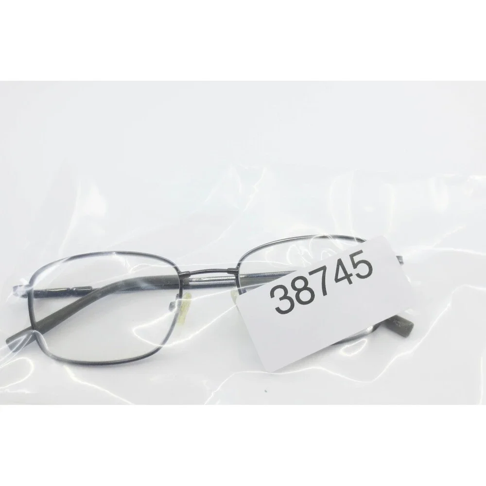 Hobie HO4003U Eyeglasses Shiny Gunmetal Rectangular Metal Frames 50-18-135 38745